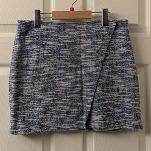 Knit Tweed Mini Skirt